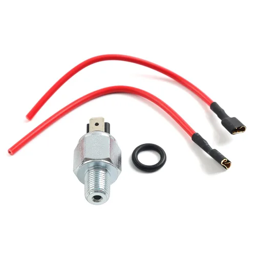 Vista 6 de Interruptor de freno de motocicleta para Harley Davidson para Touring Dyna para Softail para Sportster V-Rod, interruptor de luz de freno trasero