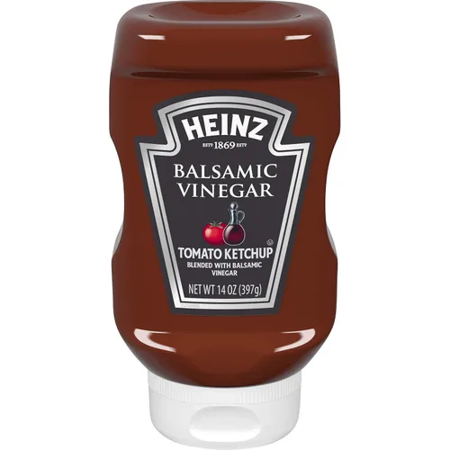 Vista 42 de Heinz Ketchup de tomate mezclado con chipotle, botella exprimible de 14 onzas