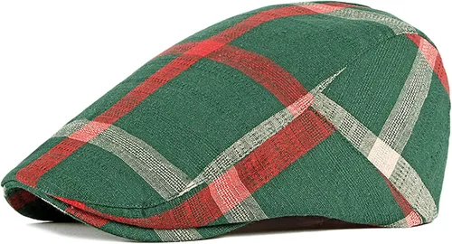 Vista 17 de Newsboy - Gorra de algodón para hombre, diseño de camuflaje, ajustable, ajustable, plano, suave, para caza y golf
