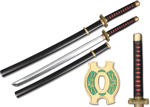 Vista 4 de Espada Samurai de espuma de 39 pulgadas (1) + paquete de vaina de plástico (1)