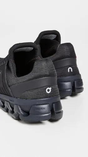 Vista 3 de On Zapatillas Cloudswift 3 para correr para hombre Todo negro