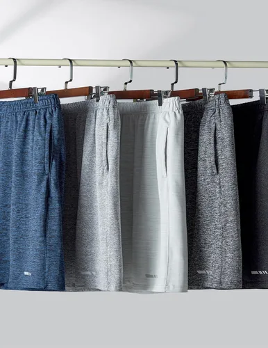 Vista 3 de Liberty Imports - 5 paquetes de pantalones cortos de baloncesto para jóvenes y jóvenes, malla de secado rápido, bolsillos para ropa deportiva