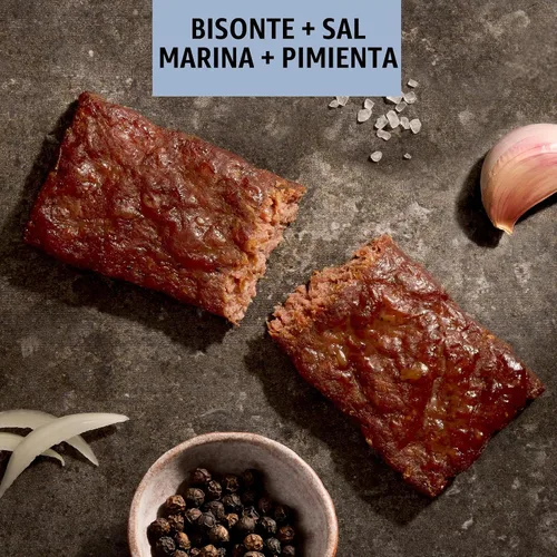 Vista 3 de EPIC Provisions Bison Beef - Barras de sal marina y pimienta, sin gluten