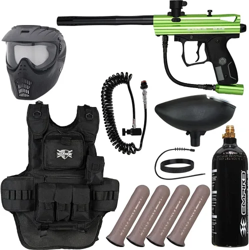 Vista 7 de Action Village Kingman Spyder Victor - Kit de pistola de paintball pesada