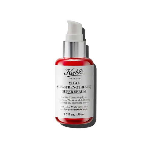 Vista 7 de Kiehl's Vital Skin Strengthening Hyaluronic Acid Super Serum, aumenta la luminosidad y suaviza las líneas finas, mejora y renueva la textura