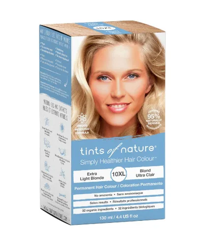 Vista 2 de Tints of Nature 10XL Extra Light Blonde Permanent Hair Dye, Vegan 4.4 fl oz