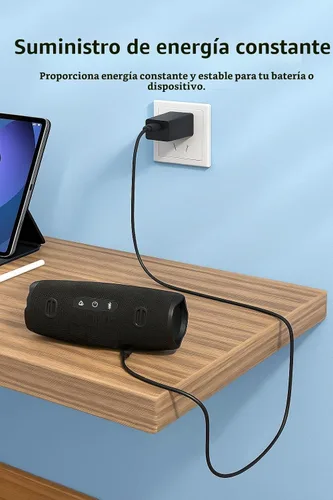 Vista 7 de Superer Cable de carga micro USB de 5 pies (certificado de seguridad UL) apto para JBL Flip 4, Flip 3 2, Charge 3 Charge 2 Plus, Clip 2 3, Pulse 3