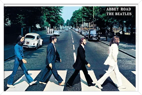 Vista 8 de Trends International Beatles-Abbey Road - Póster de pared, 22.375 x 34 pulgadas, versión sin marco, dormitorio