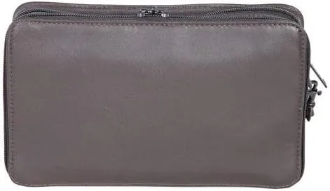 Vista 2 de Scully piel bolsa de hombro, 3611, Marrón, 25