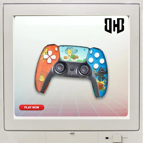 Vista 88 de Battman Custom PS-5 Controller Wireless compatible with Play-Station 5 Console by BCB Controllers Proudly Customized in USA with Permanent