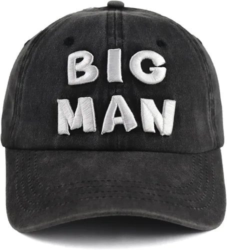 Vista 6 de 2 gorras de béisbol ajustables de algodón bordadas en 3D a juego, para hombre grande y hombre pequeño, papá e hijo