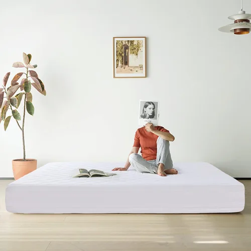 Vista 9 de HOMBYS Protector de colchón de aire tamaño Queen, funda de colchón de aire acolchada suave, transpirable y silenciosa con bolsillo profundo, se