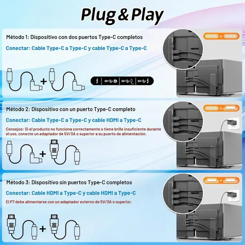 Vista 5 de Teamgee Extensor de pantalla portátil IPS Monitor portátil 15.6