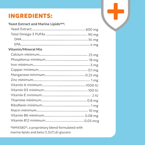 Vista 6 de Nutramax Imuquin Suplemento de apoyo inmunológico para perros, paquetes de polvo, 30
