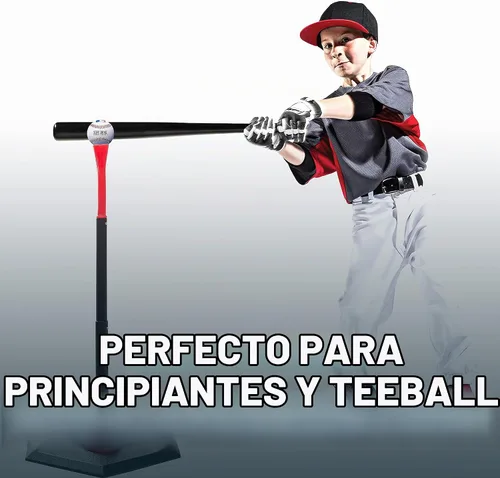 Vista 2 de Franklin Sports MLB Spring Swing tee de bateo sin punta