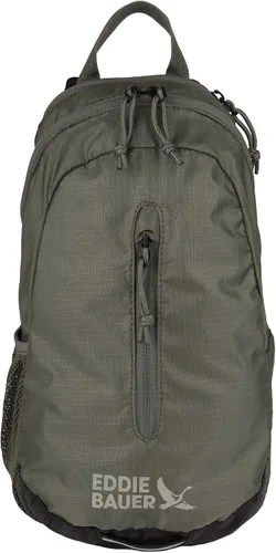 Vista 8 de Eddie Bauer Stowaway - Bolso bandolera plegable Viajes Exterior Ligero Compacto Nylon Ripstop, Granate-10L