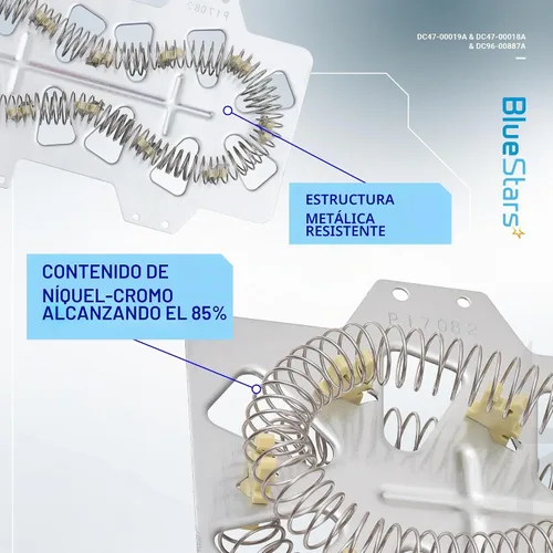Vista 5 de BlueStars DC47-00019A Kit de elementos calefactores para secadora