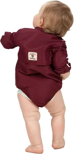 Vista 3 de Camisa de pesca con botones PFG ventilada para bebés niños (8 opciones de color)