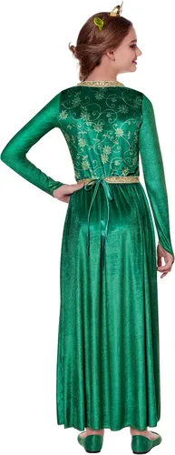 Vista 2 de Spirit Halloween Shrek - Disfraz de Fiona para niños, con licencia oficial, disfraces de Shrek, cosplay, disfraces para parejas