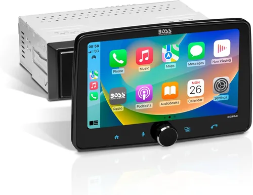 Vista 9 de BOSS Audio Systems BVCP9700A-FL CarPlay Android Stereo, pantalla táctil de 7 pulgadas