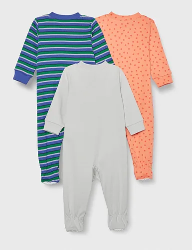 Vista 2 de Tienda Essentials Pijama unisex de algodón ajustado para niños pequeños y bebés, paquete múltiple