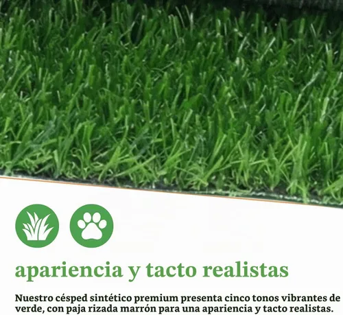 Vista 4 de Porch Potty Césped artificial para perros – Hierba para orinal para perros al aire libre – Almohadilla de orina para perro con orificio de drenaje