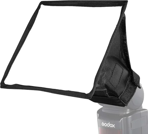 Vista 5 de 15 cm x 17 cm/6" x 7" Difusor de flash universal plegable Mini Studio Softbox para Canon, Nikon, Sony, Pentax, Olympus, Panasonic Lumix, Neewer