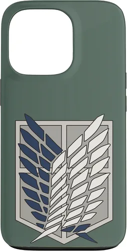 Vista 10 de Attack on Titan Funda protectora del regimiento de exploradores de la temporada 4 para iPhone 17