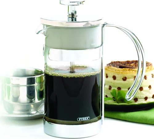 Vista 7 de Norpro 5581 Prensa de café/té de vidrio/cromo, 2 tazas
