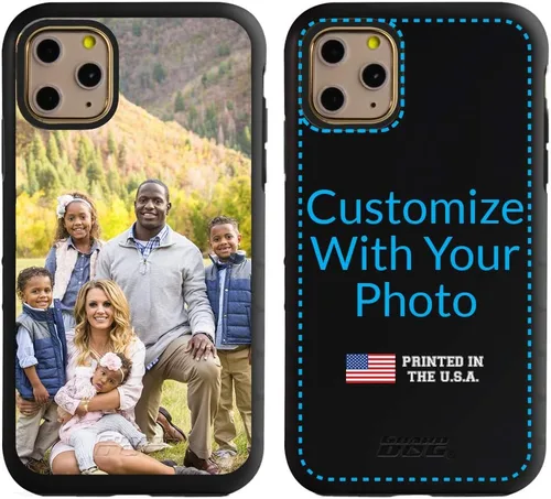 Vista 7 de Guard Dog Funda compatible con iPhone 11 Pro Max, grado militar, protección resistente de dos piezas, personalizada, fotos, seis marcos