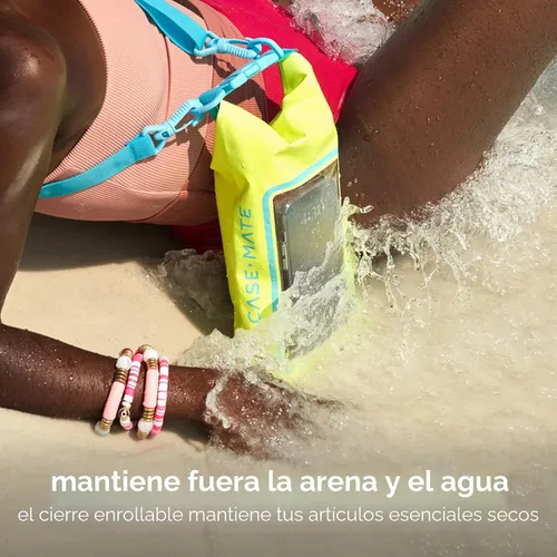 Vista 4 de Case-Mate Mini IP68 Bolsa De Cubo Impermeable (2L) - Citrus Splash