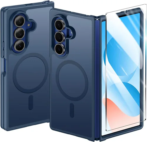 Vista 127 de FNTCASE - Funda para iPhone 16 Pro: magnética, mate, translúcida, de grado militar, protectora contra caídas, resistente, fina, duradera y a prueba