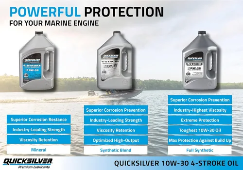Vista 3 de Aceite de motor marino Quicksilver 10W-30