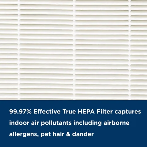 Vista 6 de AprilAire RF09550P Filtro de repuesto para purificador de aire HEPA para alergias + mascotas para purificador de aire Aprilaire 9550, elimina