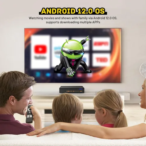 Vista 3 de Kinhank Super Console X5 PRO Retro Gaming Console with 16000+Games,Android 12.0 OS,Emulator System,8K UHD Output,WI-FI 6,BT 5.0,SATA 3.1,AV1,Rock