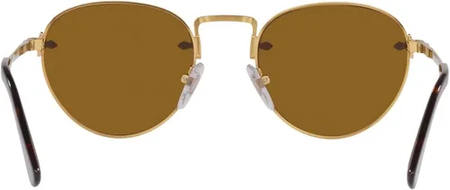 Vista 7 de Persol PO2491S - Gafas de sol redondas, PlateadoAzul claro
