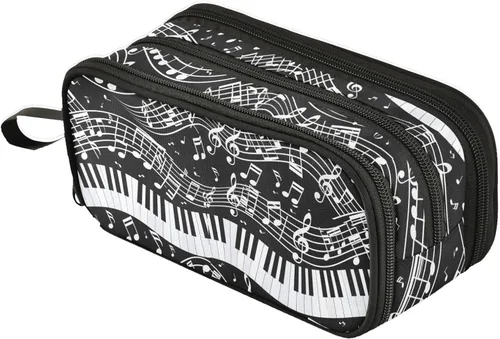 Vista 36 de Fustylead Alice - Estuche de ajedrez para lápices con cremallera, bolsa de maquillaje, bolsa de cosméticos, bolsa de viaje multiusos, caja