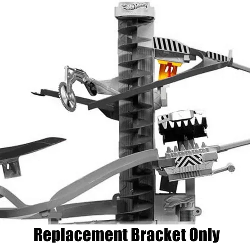 Vista 3 de Pieza de repuesto para Hot Wheels Wall Tracks Power Tower Track Set - W3423 ~ Soporte de repuesto ~ Se adapta a muchos modelos ~ Ver lista a