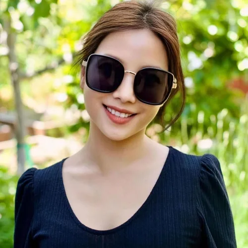Vista 3 de Etparé - Gafas de sol de moda con funda de cuero GRATIS para mujer UV400 con protección UV400 de gran