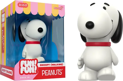Vista 18 de Super7 ¡Diversión! ¡Diversión! Figura de vinilo de Snoopy de Peanuts (Abrigo inflado) – Figura de acción de Peanuts de 5 pulgadas – Coleccionables