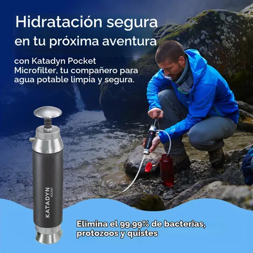 Vista 2 de Katadyn Filtro de agua de bolsillo, negro, 10 (2010000)