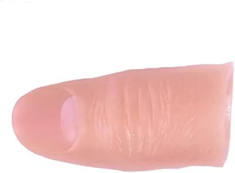 Vista 5 de SUMAG Juego de 3 trucos de magia para los dedos con sedas místico de goma dedo pulgar punta mágica Prop juguete magos truco mágico ilusión