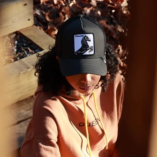 Vista 7 de Goorin Bros. Trucker Hat, The Farm - Gorra de béisbol de malla con cierre a presión para hombre