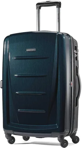 Vista 196 de Samsonite Winfield 2 Equipaje rígido con ruedas giratorias, Azul profundo, Juego de 3 piezas (20/24/28)