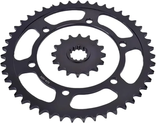 Vista 2 de 16T 47T 525 piñón delantero trasero juego de ruedas de arranque compatible con TDM900 5PS TDM 900A ABS FZ8 FZ8N FZ8S FZ 8 FZ 8S FZ 8N TDM 900 piezas