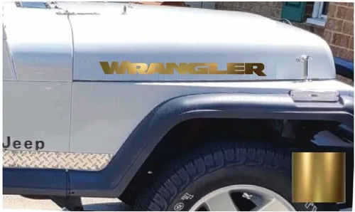 Vista 16 de Wrangler - Calcomanía para capó para Jeep Wrangler YJ (1986-1995) [rosa bebé] SJ4T7