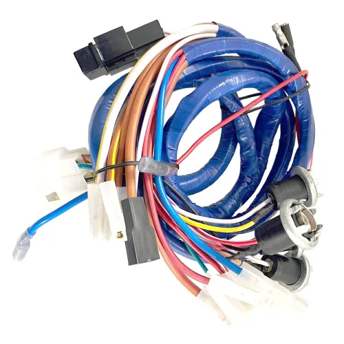 Vista 3 de Arnés de cableado completo de 2 piezas para Ford Tractor 2110 3400 3500 3550 4110LCG 4400 retroexcavadora