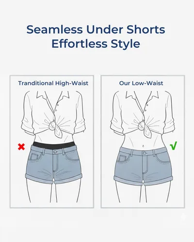 Vista 6 de Tempt Me Parte inferior de bikini con tiras para mujer, cobertura completa, parte inferior de traje de baño, parte inferior de bikini Negro-2