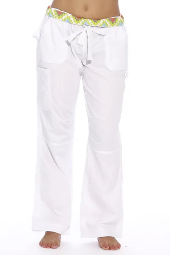 Vista 4 de Just Love Pantalones médicos sólidos para mujer