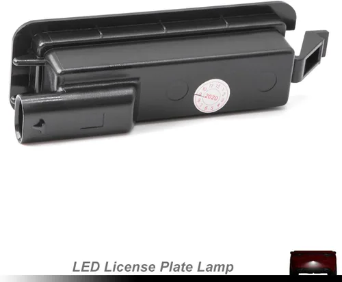Vista 3 de Cargador LED de placa de matrícula para 2015-2023 D0dge Charger y Challenger Chrysler 300 Pacifica Compass Xenón Blanco LED Luces de matrícula OEM #